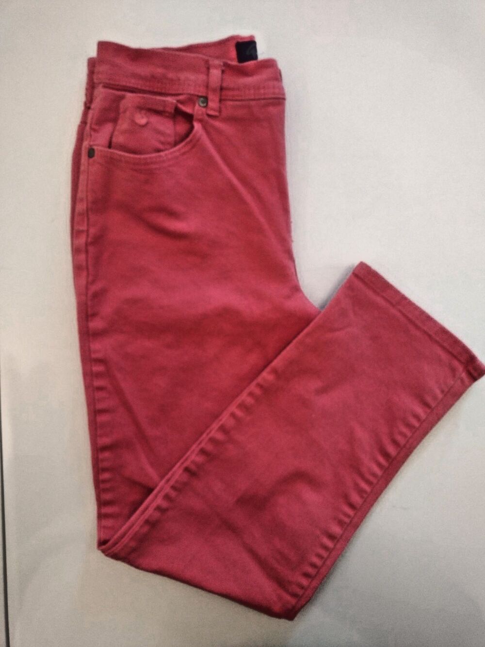 Gloria Vanderbilt Womens Size 8 Short Amanda Straight Leg Coral Denim Jeans - Picture 6 of 9